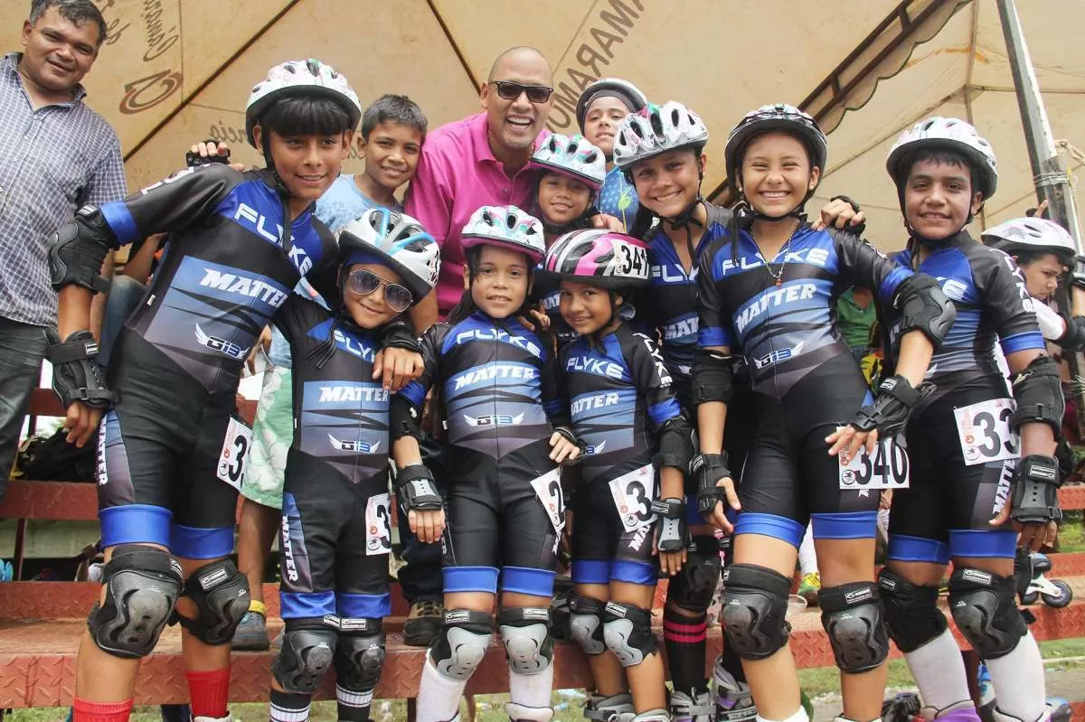 Es maravilloso ver este semillero deportivo que se viene formando con la Alcaldía, Luis Emilio Tovar, alcalde de Arauca.