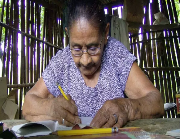 <p>Do&ntilde;a Ana Josefa Vera Garrido. Foto: El Mundo de don Petro.</p>