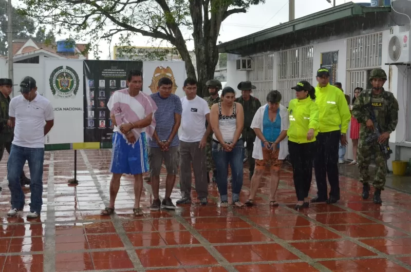 Doce personas sindicadas de pertenecer a las Farc y el ELN en el departamento de Arauca fueron capturados en un operación conjunta del Ejército y la Policía Nacional.