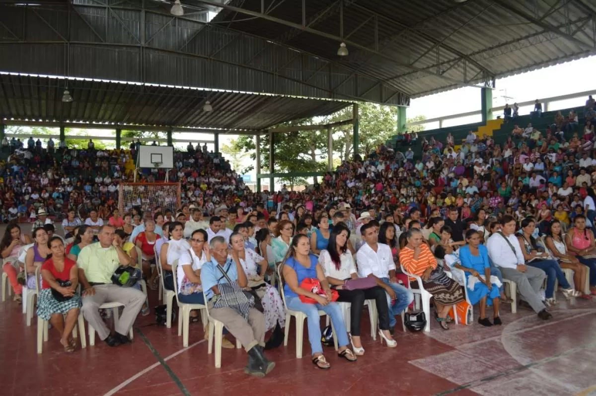 Unas 2.500 personas asistieron el pasado domingo al coliseo Manuel Antonio Chaparro Mesa, al lanzamiento del proyecto de 501 Vivienda modalidad VIPA.