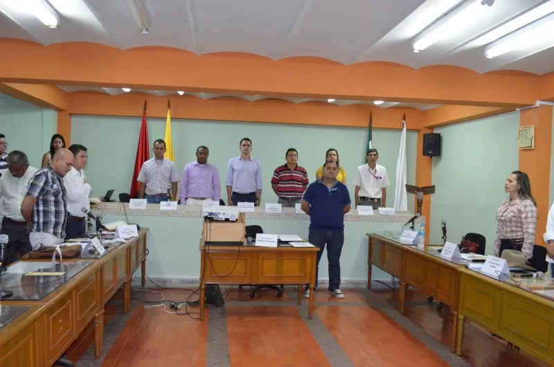 Asamblea de Arauca en sesión descentralizada en el municipio de Arauquita, este jueves 18 de julio de 2013.