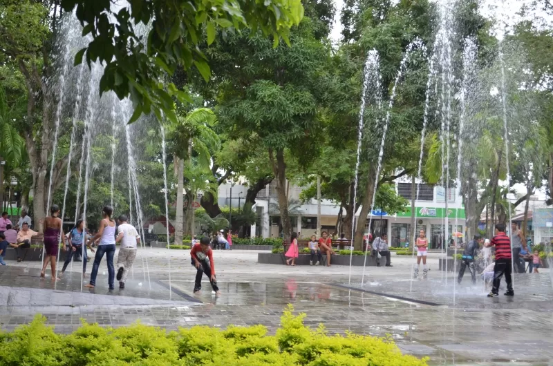 El parque Simón Bolívar fue reinagurado el pasado mes de mayo después que fuera reconstruido desde el año 2012.
