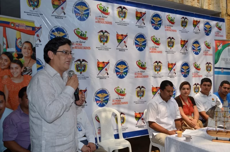 Hugo Vásquez Niño, gerente de la Unidad de Salud de Arauca dijo que fue amenazado por decisiones tomadas por la entidad respecto al tema de la bienestarina del Icbf.