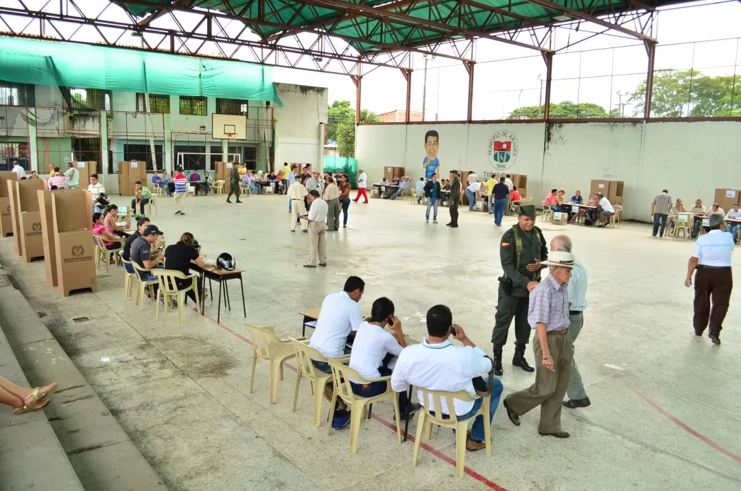 En reunión del Comité de Seguimiento Electoral, realizada en la sala de juntas del despacho de la Alcaldía de Arauca, se determinó el cambio de algunos puestos de votación.