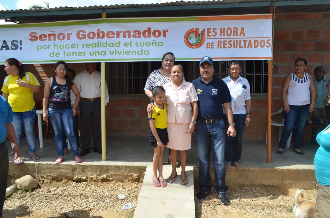 Entrega de viviendas