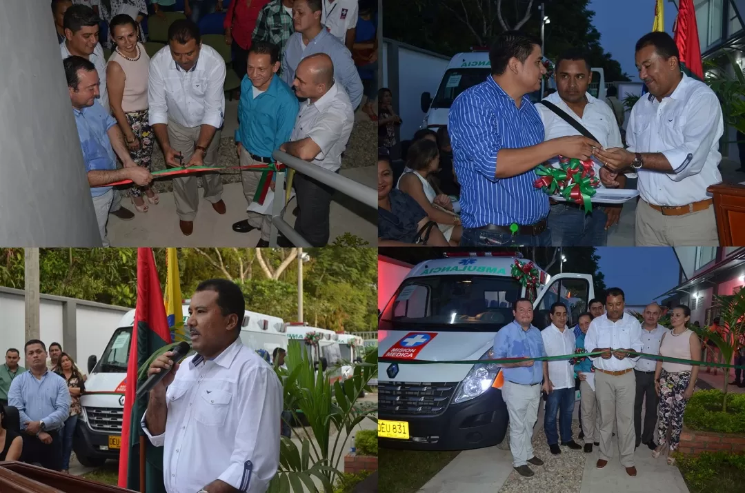 Apertura de la sede de la ETV y entrega de ambulancias.