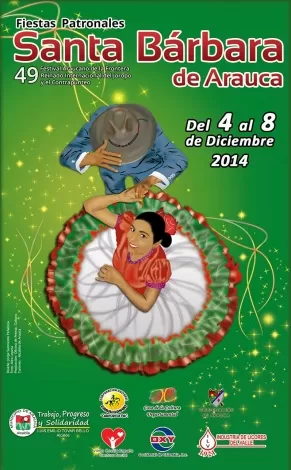 Del 2 al 8 de diciembre 2014 se vivirán las fiestas patronales Santa Bárbara de Arauca.