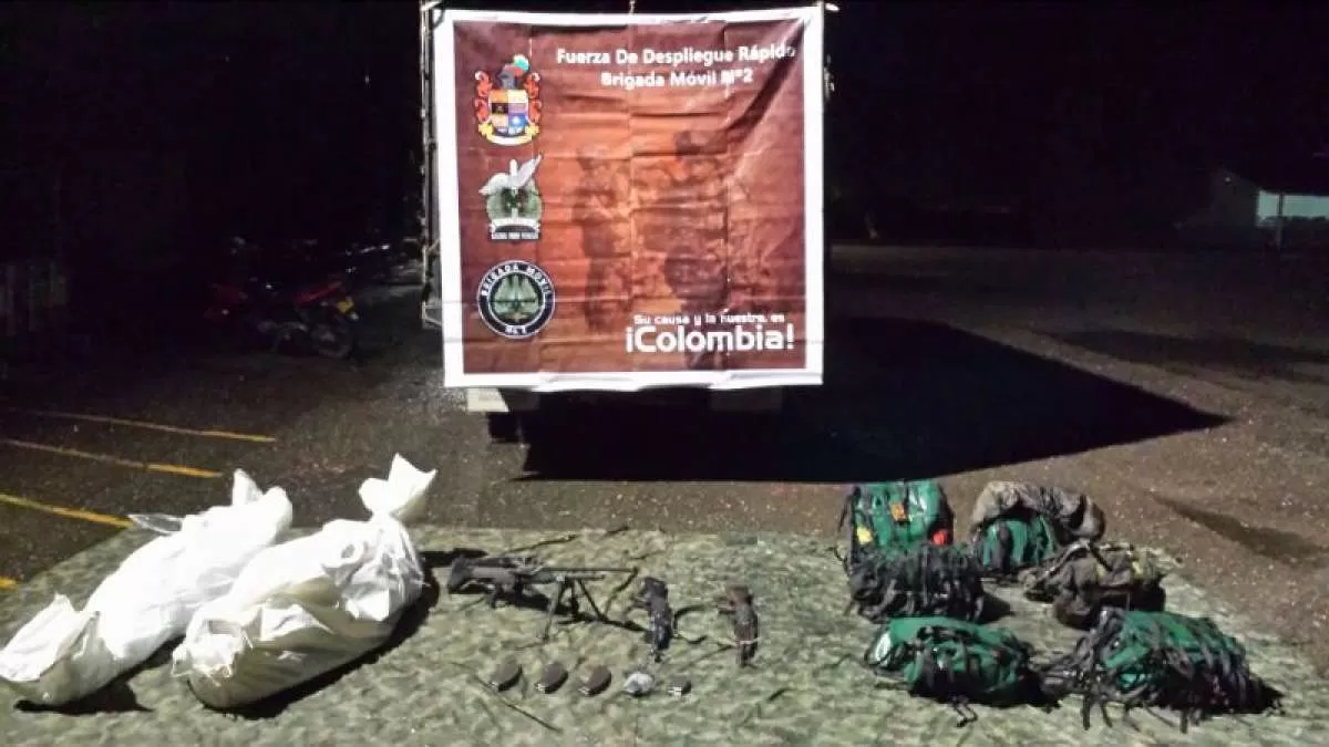 Mueren dos guerrilleros de las Farc en el Meta.