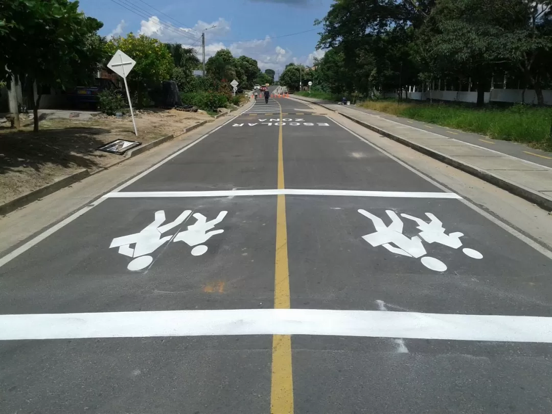 Avanza en el proceso de demarcación y señalización en municipios del departamento de Arauca.