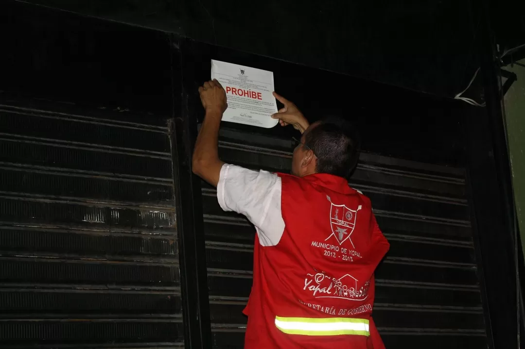 Alcaldía de Yopal cerró cuatro establecimientos nocturnos por presencia de menores y por exceso de ruido
