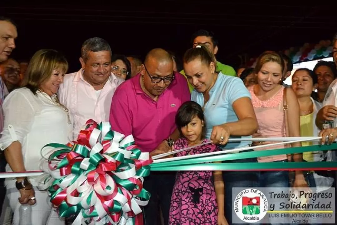 El sábado alcalde de Arauca hizo entrega de la avenida Rondón.