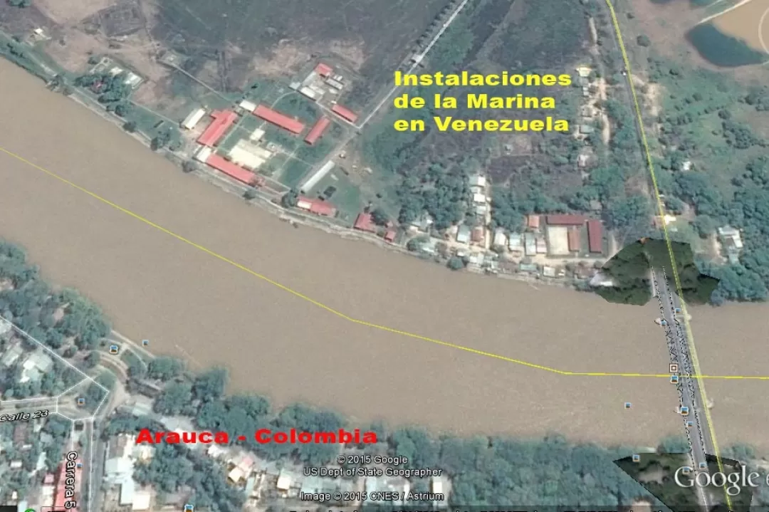 De estas instalaciones de la Marina de Venezuela huyeron colombianos presos por contrabando.