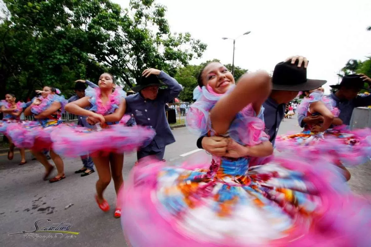 Los ganadores de la edición 14 del joropodromo de Villavicencio, Meta. Foto: Isidro Santos.