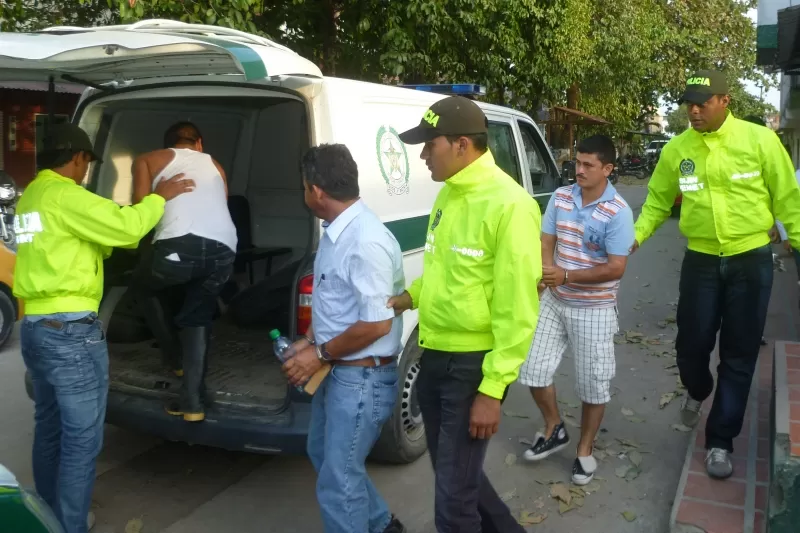Cuatro guerrilleros de las Farc fueron capturados en el municipio de Uribe y la Inspección de La Julia en el departamento del Meta