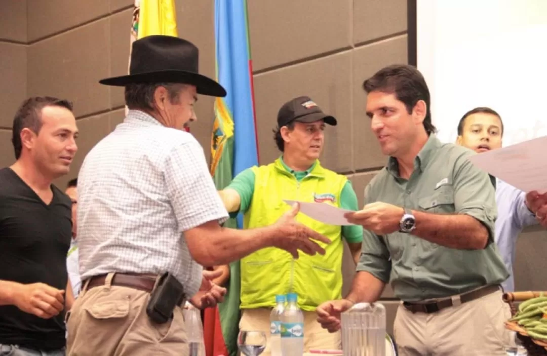 Graduación de 240 productores rurales y el lanzamiento del proyecto Plataforma YEP en Villavicencio, Meta.