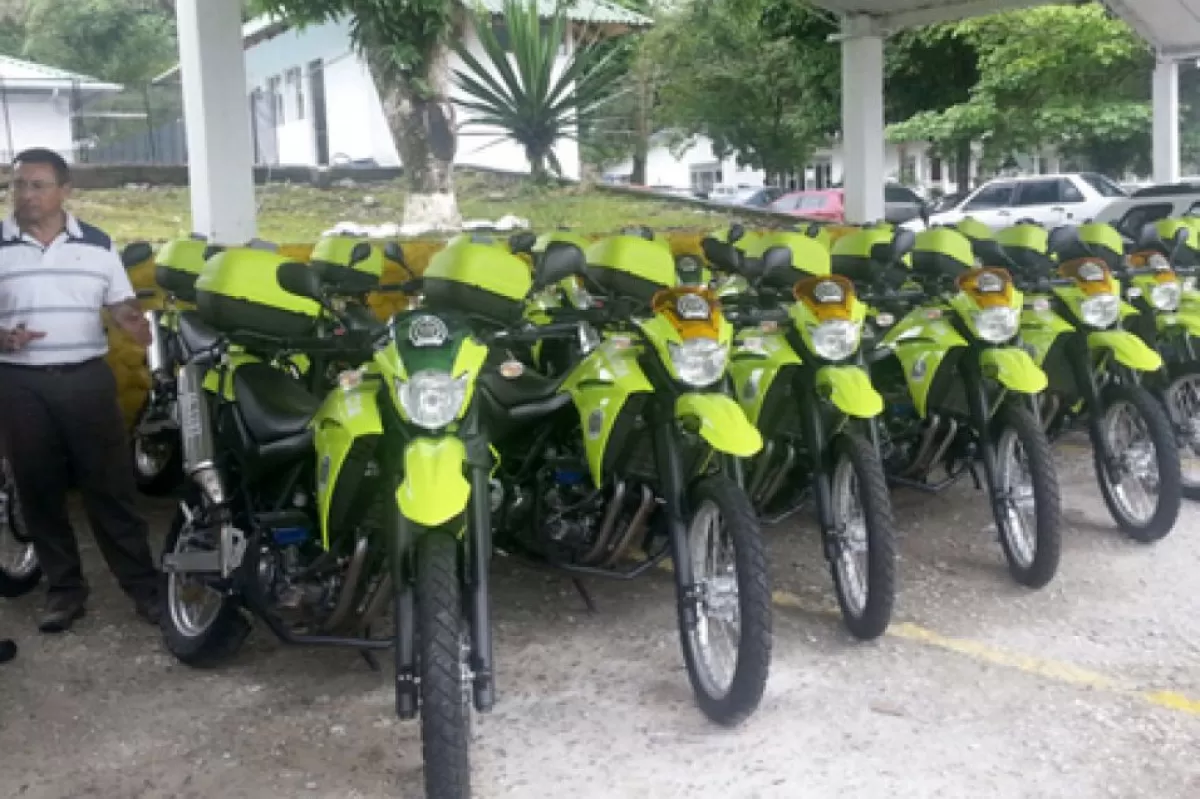 Entregaron motocicletas para la creación de dos grupos operativos, que funcionarán en la Altillanura y región Ariari en el Meta.