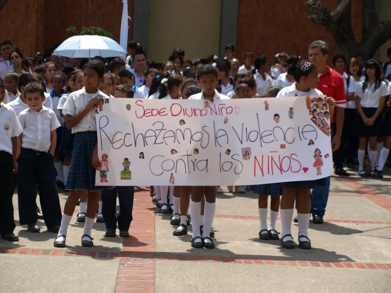 Que paren los actos de violencia contra los niños de Arauca.