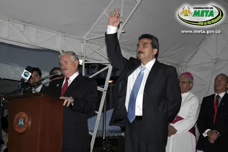 <em>Posesi&oacute;n del Arquitecto Dario V&aacute;squez S&aacute;nchez como Gobernador del Departamento del Meta.</em>