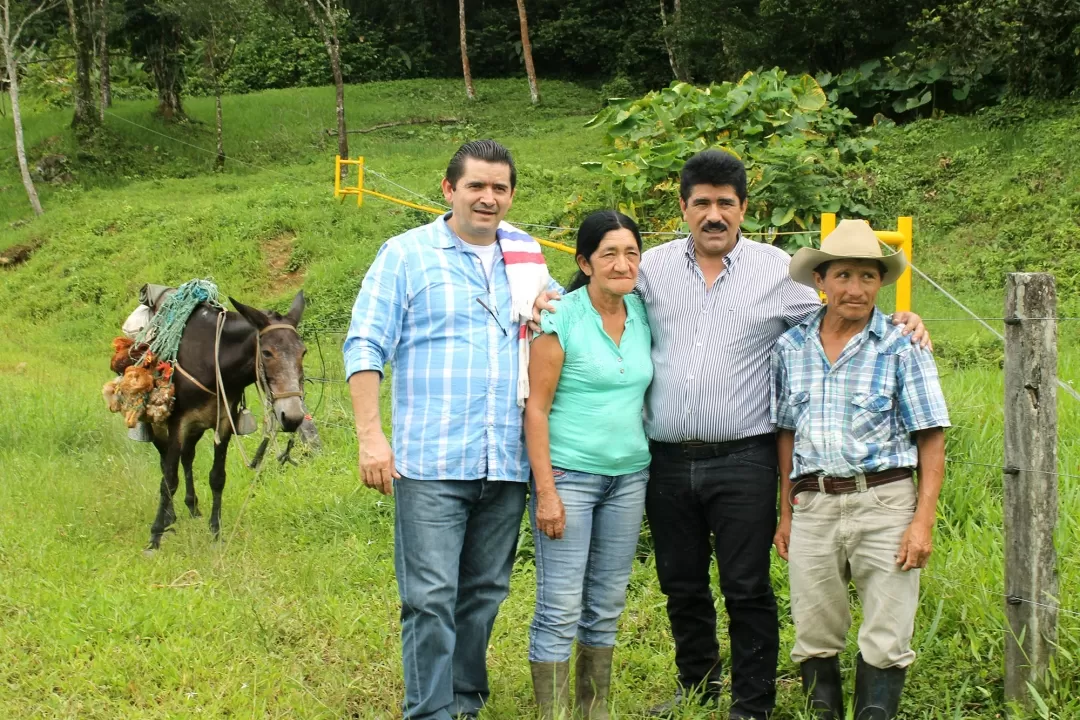 Ponen servicio de gas domiciliario a más de 230 familias del área rural de Sabanalarga, en el departamento de Casanare.