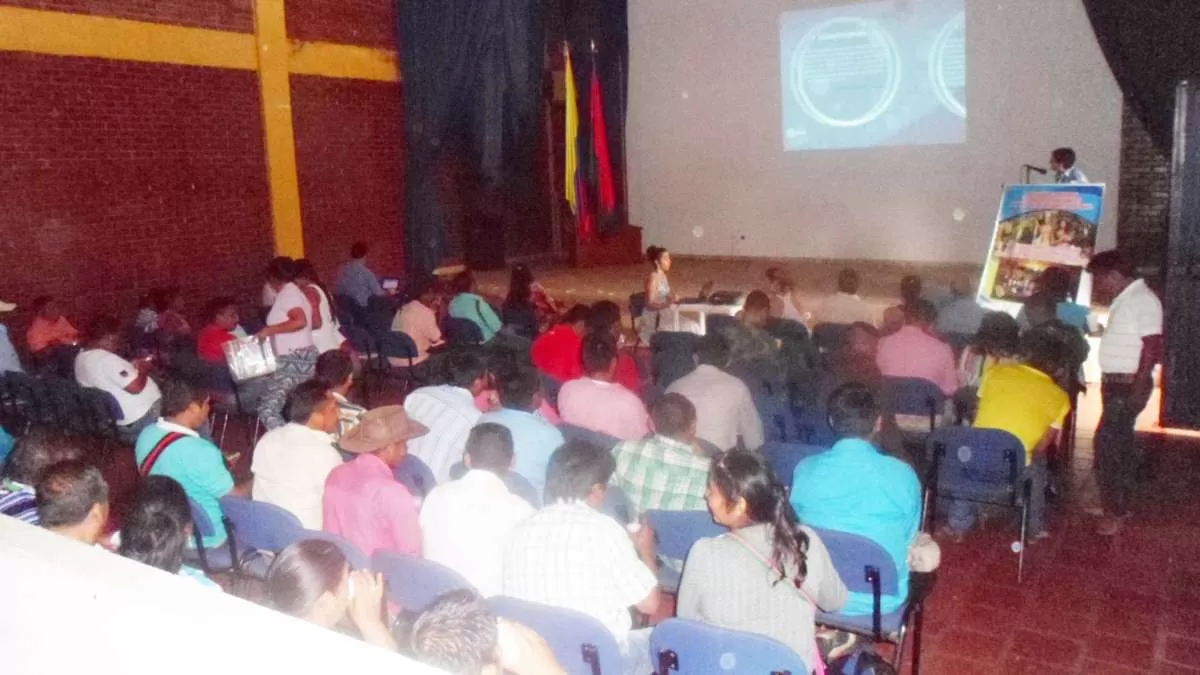 El equipo técnico y profesional para realizar el plan esta integrado en un 90 por ciento por indígenas