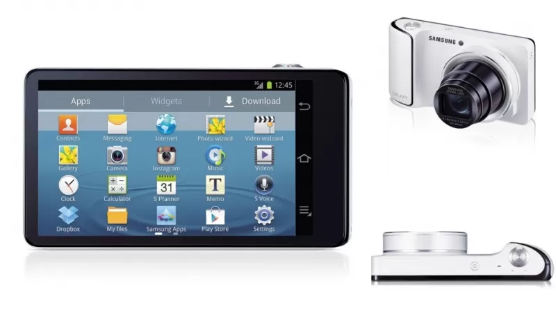 Android sí llegó a las cámaras con el Samsung Galaxy Camera