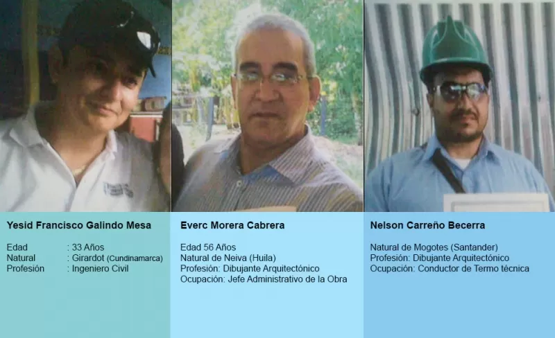 Las autoridades buscan por cielo y tierra trabajadores secuestrados presuntamente por el ELN en Saravena, Arauca.