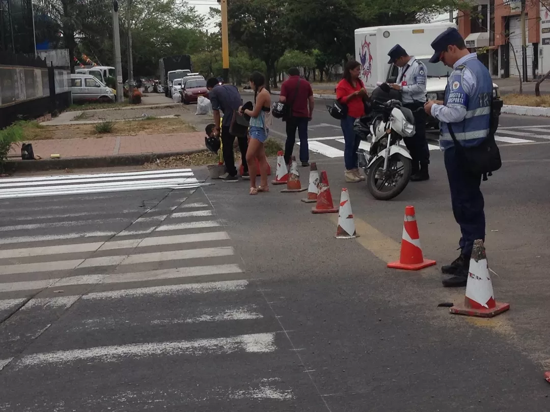 Remarcado de cebras viales en Yopal, Casanare.