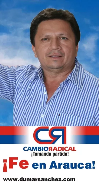 Candidato a la Alcaldía de Arauca, 2012 - 2015,  por el partido Cambio Radical
