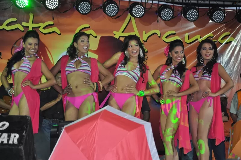 Candidata a señorita Arauca