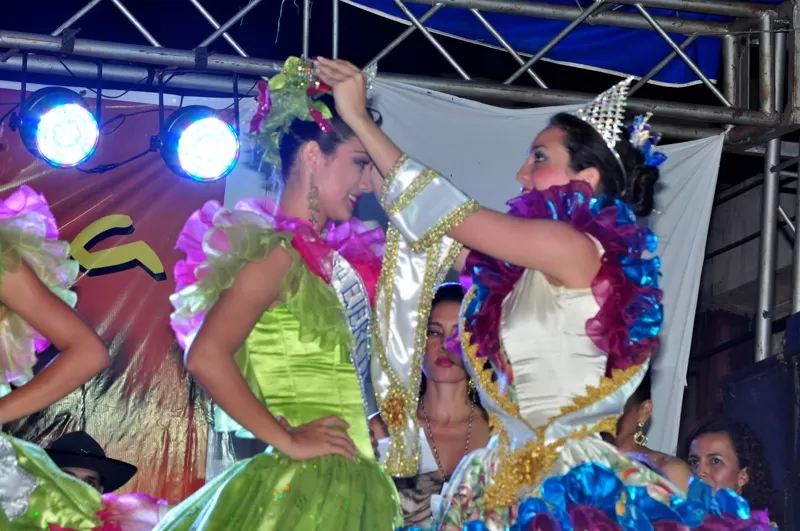 Yulieth Bedoya, coronada como primera princesa.