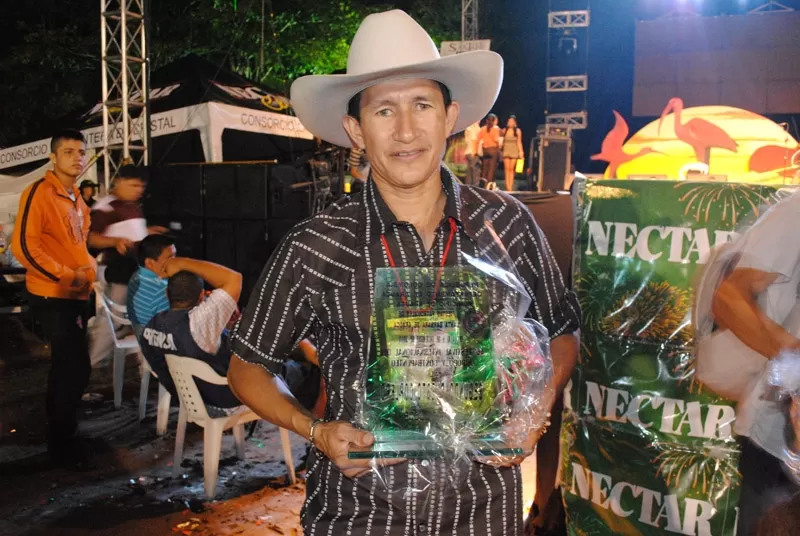 Segundo lugar copleros, Gerardo Leal de Colombia