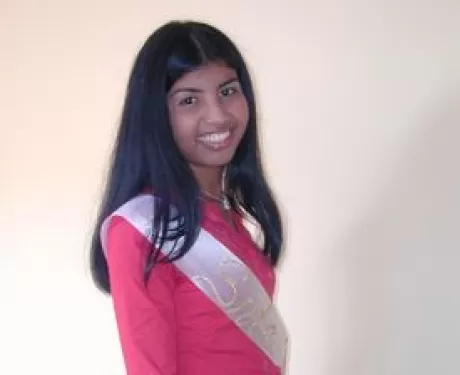 Jazmín Encinoza Zarta es la representante del departamento del Vichada.