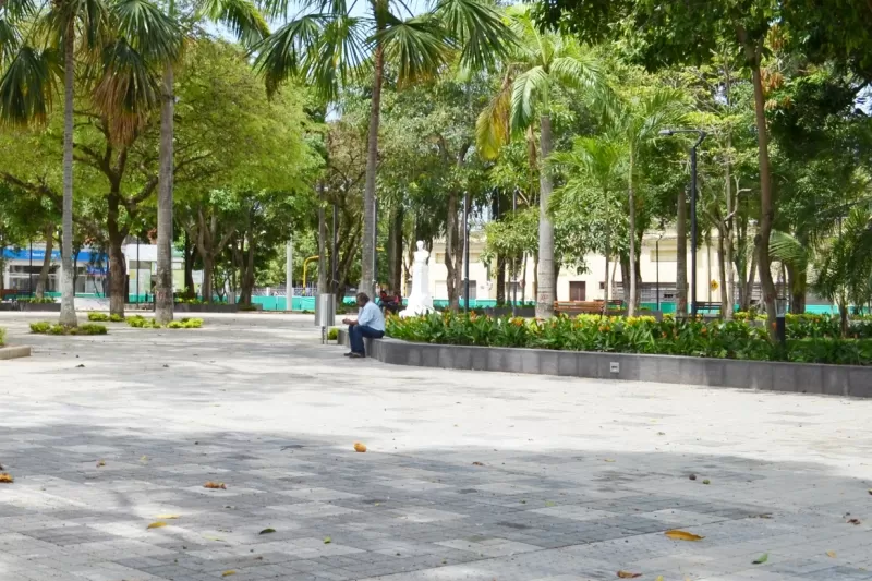 Vista al centro del parque. 23 mayo 2012.