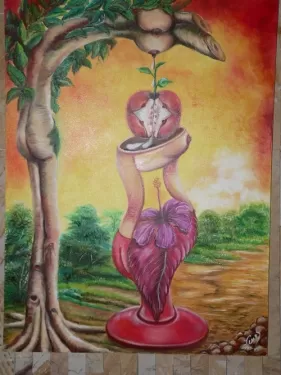 Siempre Ella, Óleo sobre lienzo, Ciro López
Arauca.