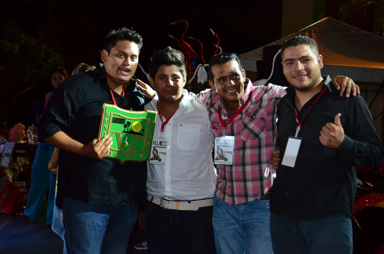 1. Oscar Quesada, Diego Molano, Wilmer Montilla, Carlos López, Ferney Rojas - Colombia
