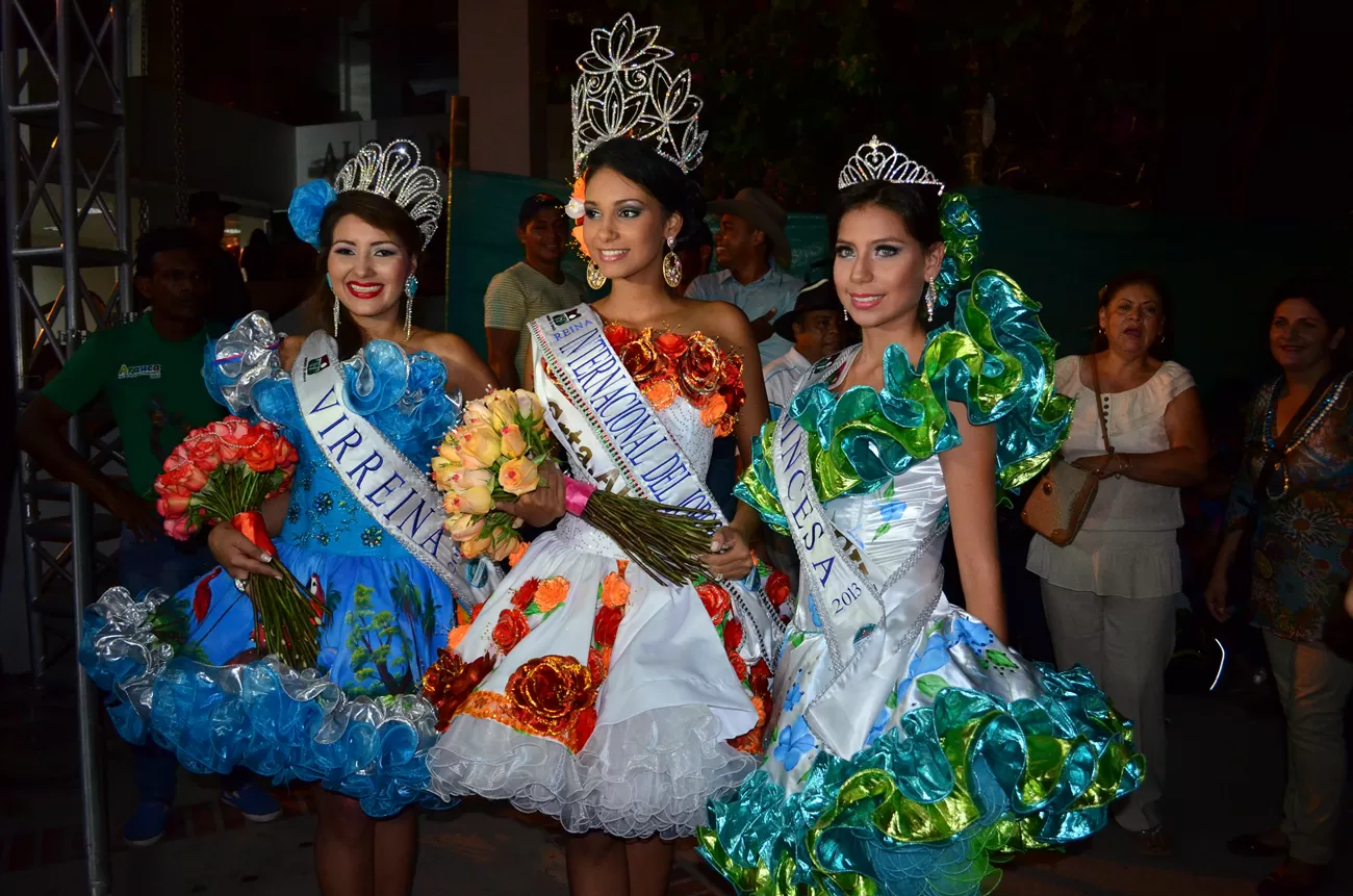 Fairy Lizeth Mendoza Franco del Meta, Alisson Melissa Blanco de Arauca y Angie Natalia Cañón Moreno de Vichada.