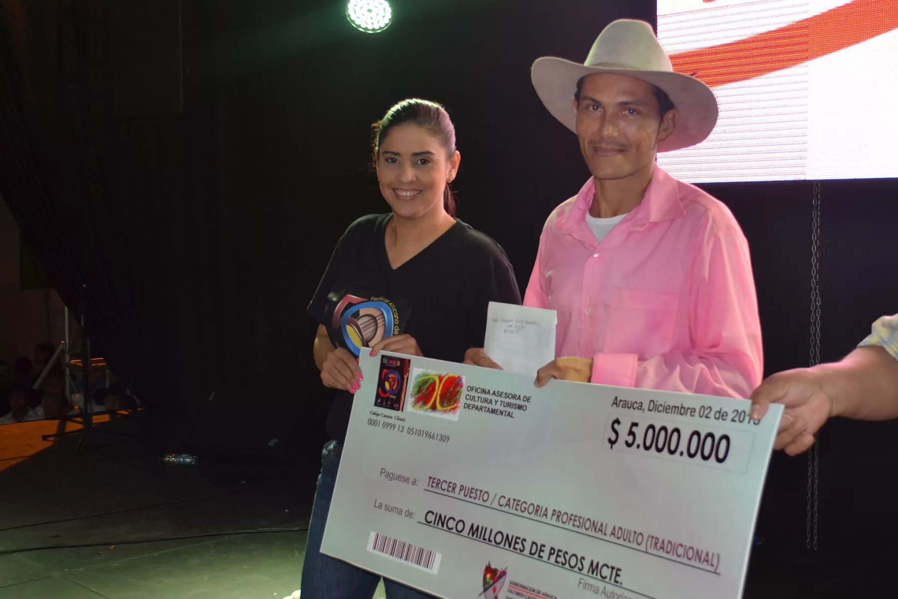 Reliquias del Joropo, tercer lugar.