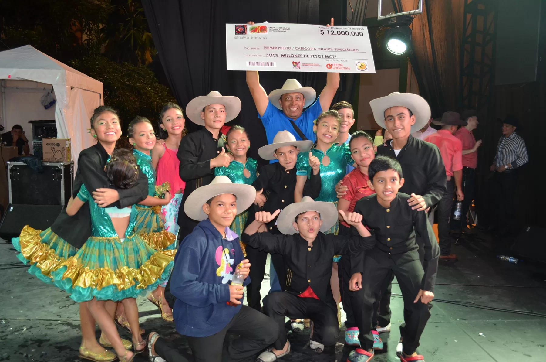 Sabaneritos, de Yopal, primer lugar.