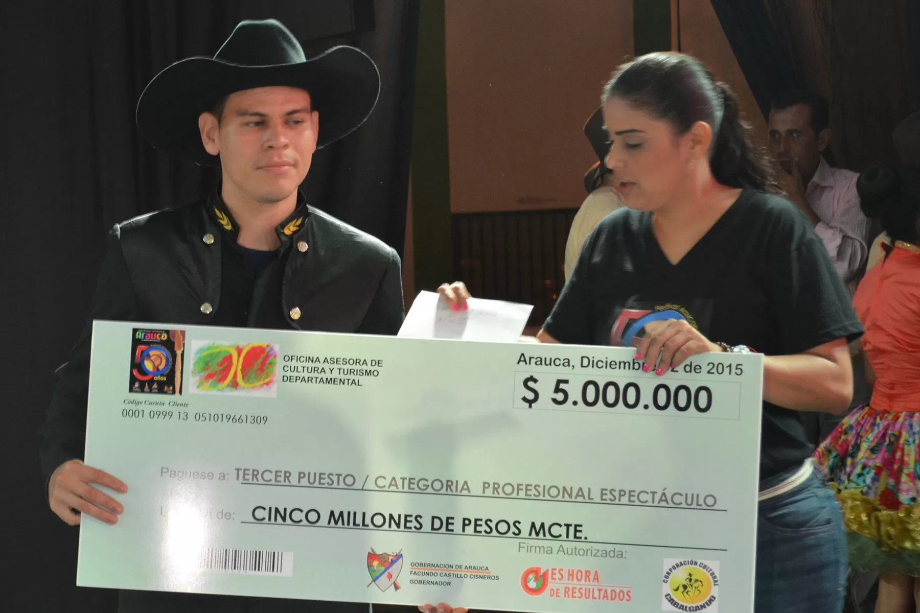 El grupo Corculla, tercer puesto 