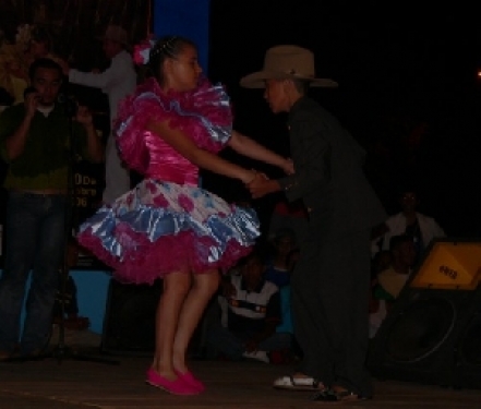 Marlon Sanabria y Xiomy Colmenares, los salientes Reyesitos Del Joropo, en su baile de despedida.