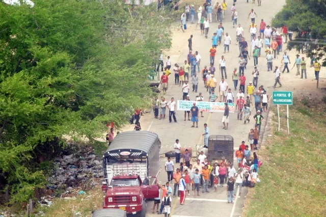 Indigenas en Corocito, Tame