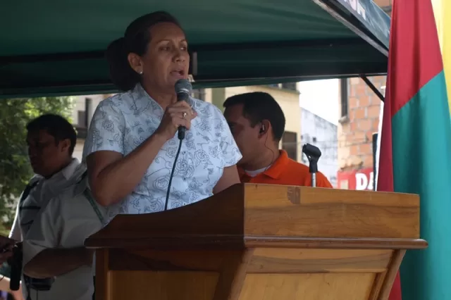 Sirenia Saray, secretaria departamental de gobierno