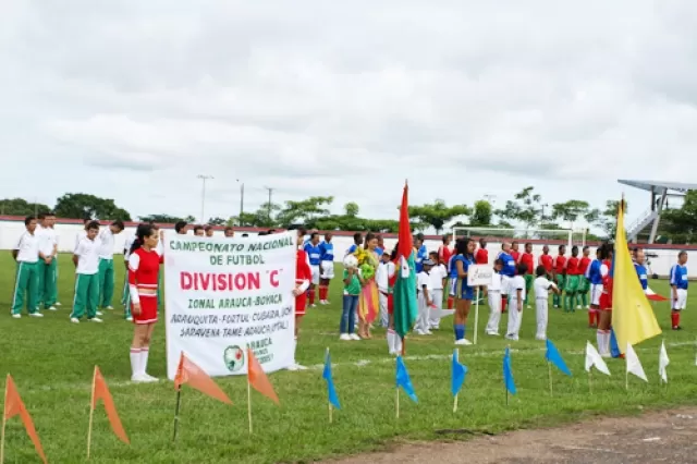 Inaguración del campeonato nacional división C fase clasificatoria zonal Arauca - Boyaca.