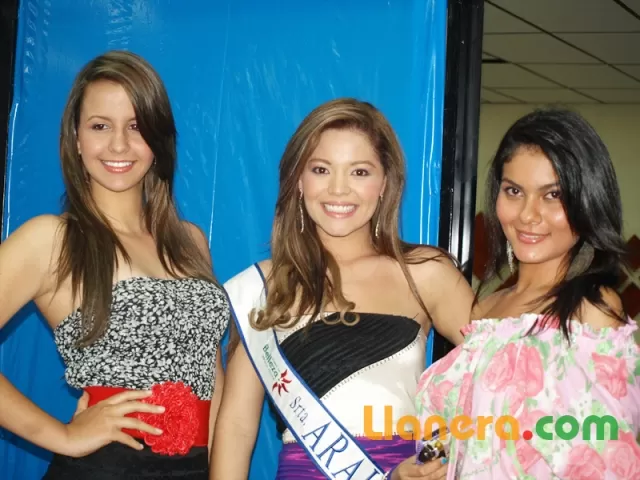 Daniela Salguero Moreno, Gina Valentina Díaz Mantilla y Bárbara Pérez.