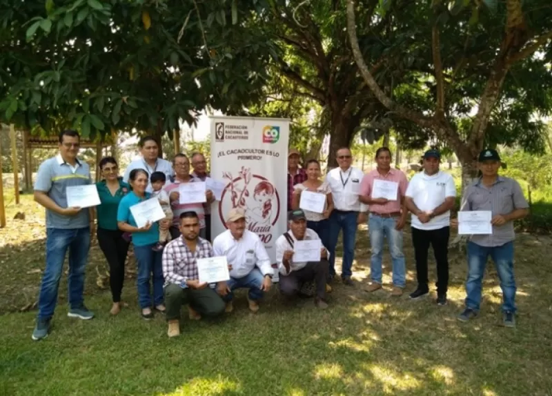 En total son 55 predios de cacao los certificados en Buenas Prácticas Agrícolas, BPA, en el departamento de Arauca, entre los años 2017 y 2019.