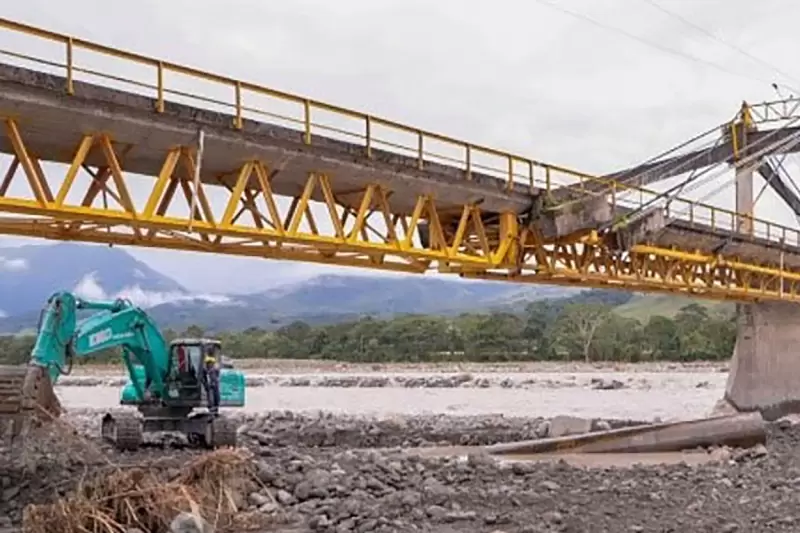 Puente La Amistad en jurisdicción de Cubarral tiene paso restringido para vehículos de carga superior a cinco toneladas