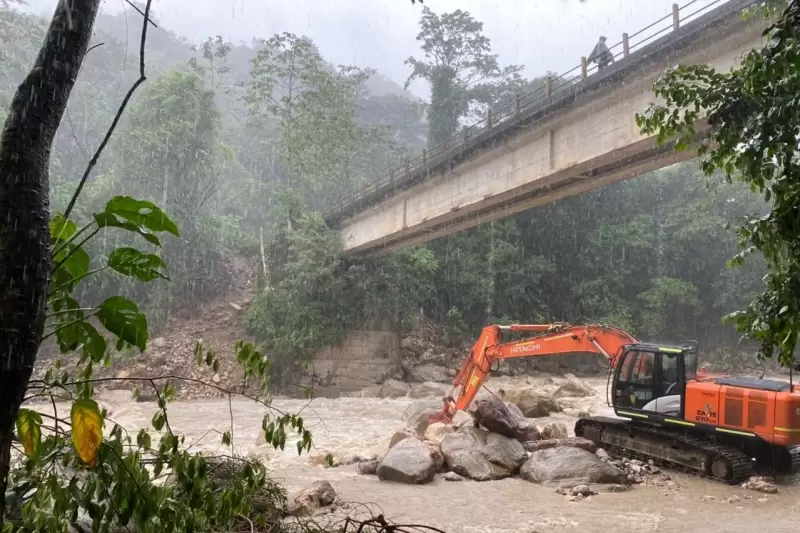 Buscan salvar de colapso al puente Tienda el Mico en Sabanalarga.