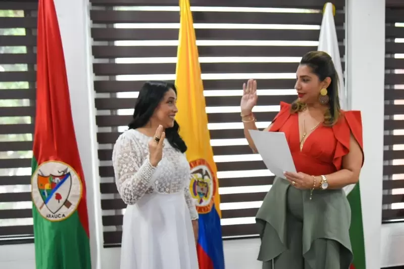 Dolly Fernández tomó posesión como Desarrollo Social de Arauca