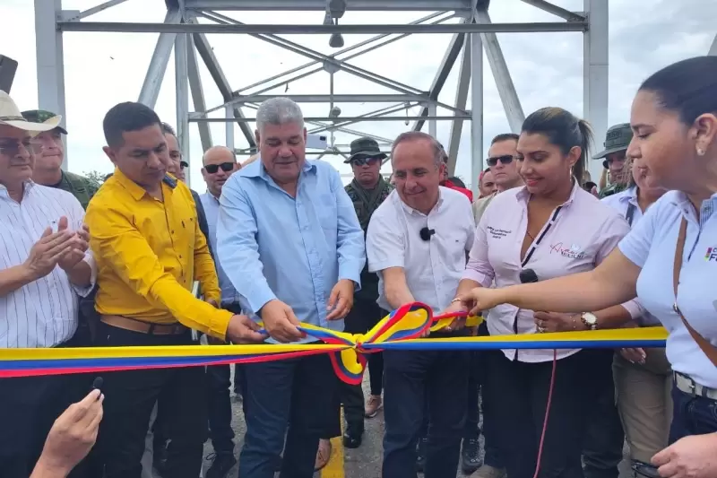 Venezuela y Colombia abrieron el puente José Antonio Páez que une a Arauca y Apure