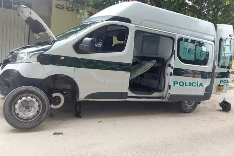 Ataque con granada a patrulla de la Policía Nacional en Saravena, Arauca.